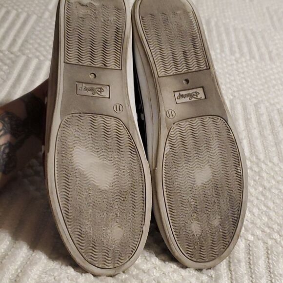 Disney's Maroon Mickey Mouse letterman vans style sneakers - Picture 8 of 9